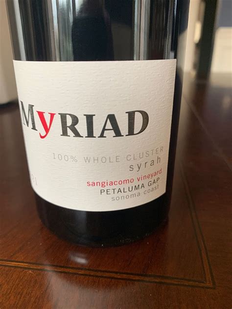 myriad cellars syrah.